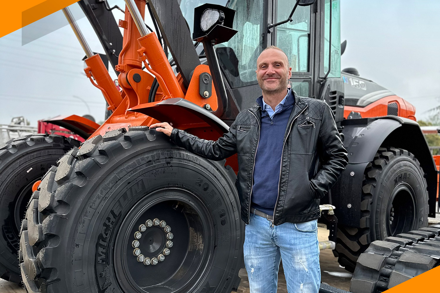 Lorenzo Fermi assistenza meccanica escavatori RMC